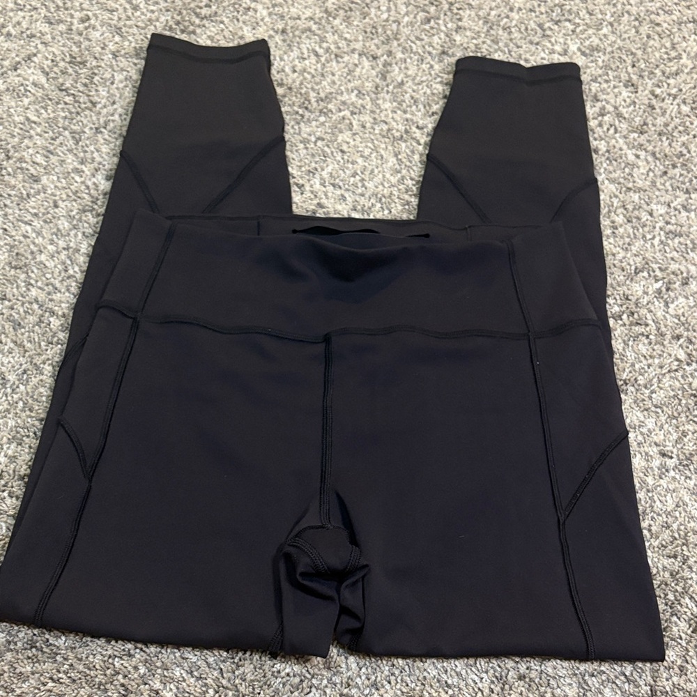 lululemon athletica Jet Black Leggings